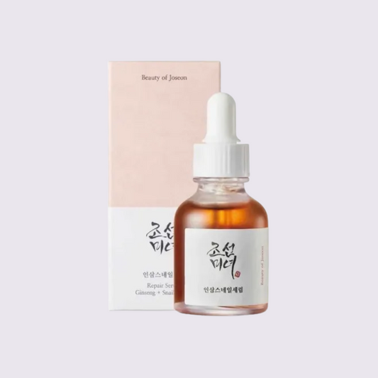 BEAUTY OF JOSEON - SUERO REPARADOR Ginseng + Mucina de Caracol 30 ml