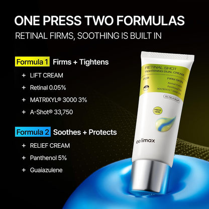 CELIMAX -  Cellimax The Vita A Retinal Shot Tightening Dual Cream 50ml