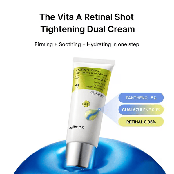 CELIMAX -  Cellimax The Vita A Retinal Shot Tightening Dual Cream 50ml