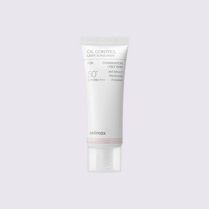 CELIMAX - Protector Solar  Oil Control Light Sunscreen SPF 50+ PA ++++, 40ml