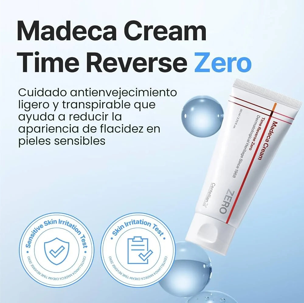 CENTELLIAN24  - Madeca Cream Time Reverse Zero Season 7 | Crema Coreana Antiedad con TECA y Centella Asiática | 80ml