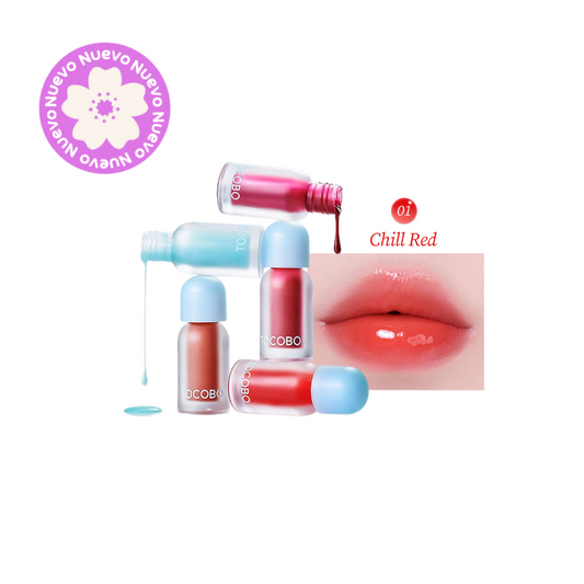 TOCOBO - JUICY BERRY PLUMPING LIP OIL 01 CHILL RED