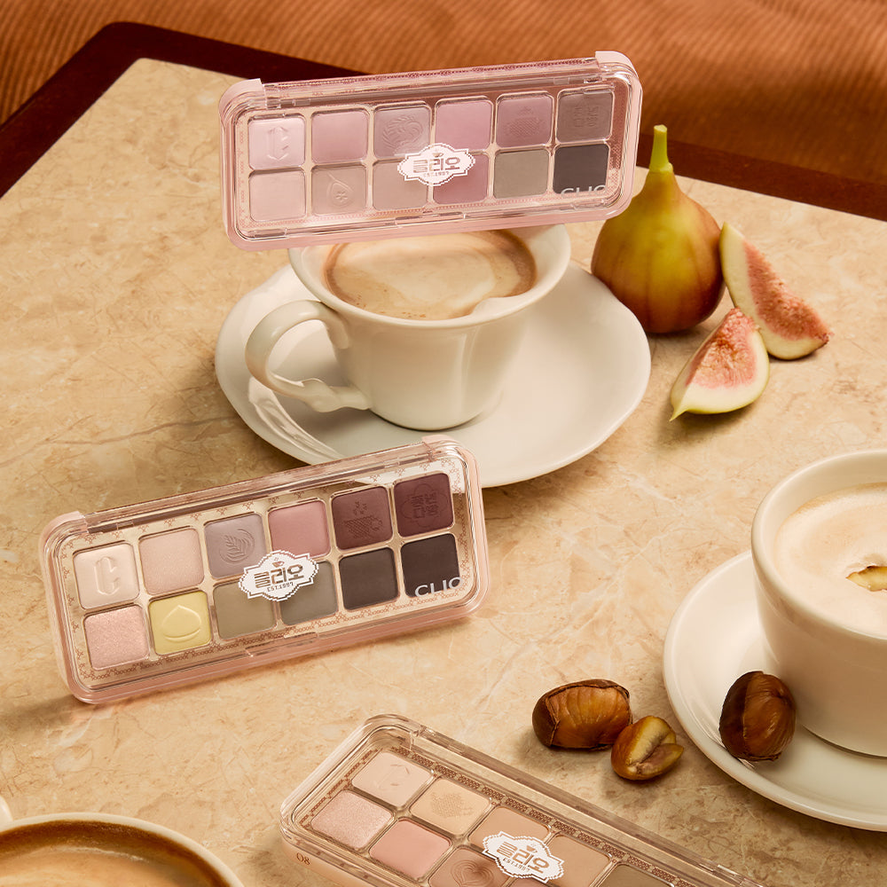 CLIO - Pro Eye Palette Air Single/Special Set (Pungnyeon Dabang Edition) - #08 Latte Senior