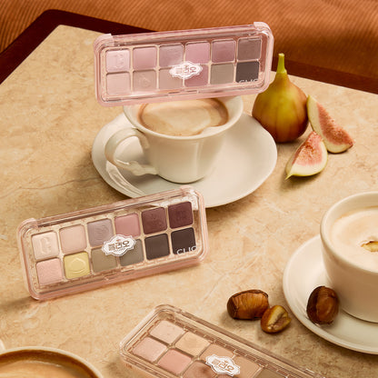 CLIO - Pro Eye Palette Air Single/Special Set (Pungnyeon Dabang Edition) - #08 Latte Senior