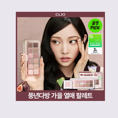 CLIO - Pro Eye Palette Air Single/Special Set (Pungnyeon Dabang Edition) - M20 Plum Blossom Ribbon
