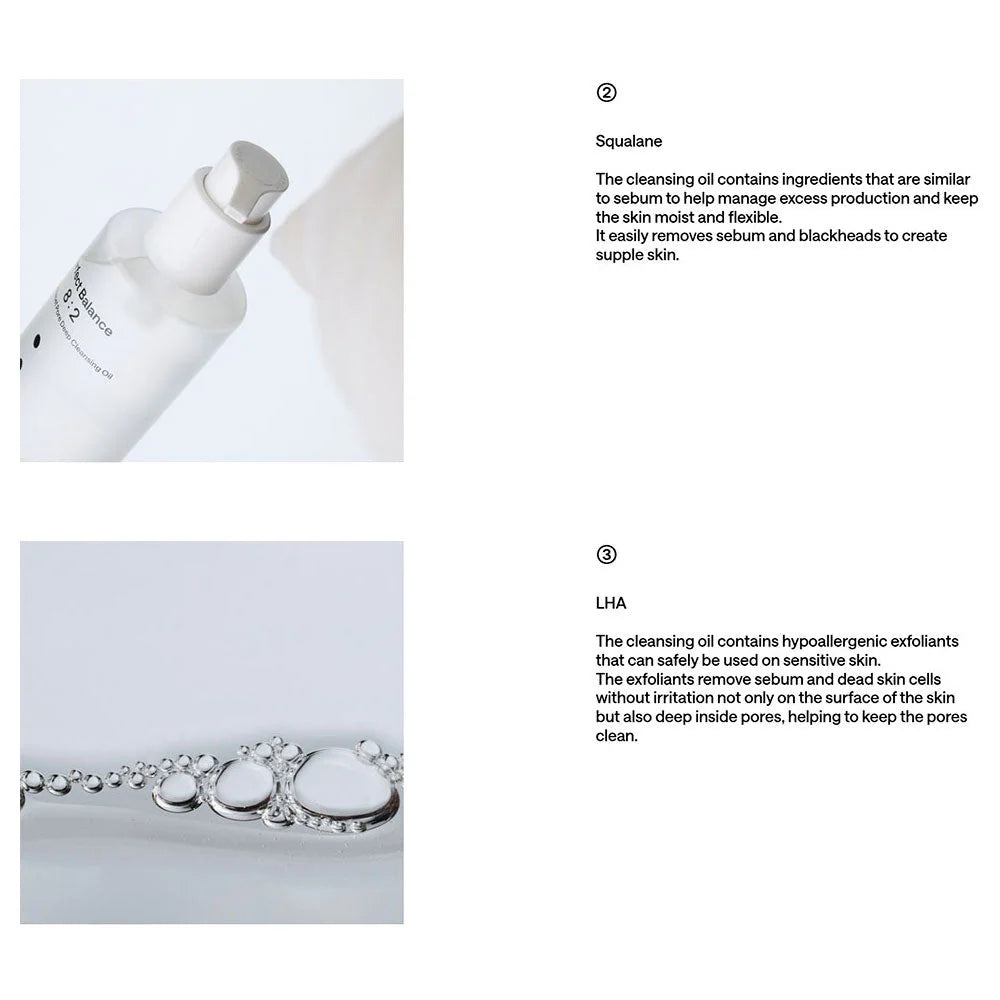 B:LAB - Squalene Reset Pore Deep Cleansing Oil