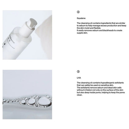 B:LAB - Squalene Reset Pore Deep Cleansing Oil