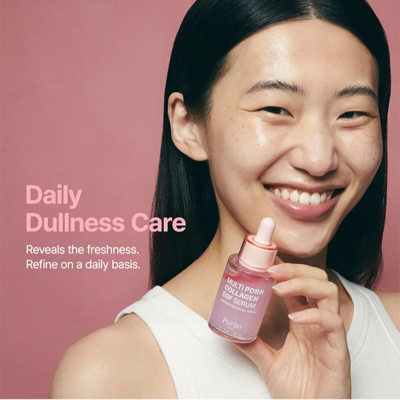 PURITO - Multi PDRN Collagen EGF Serum 30ml | Sérum Coreano Reafirmante con PDRN y EGF
