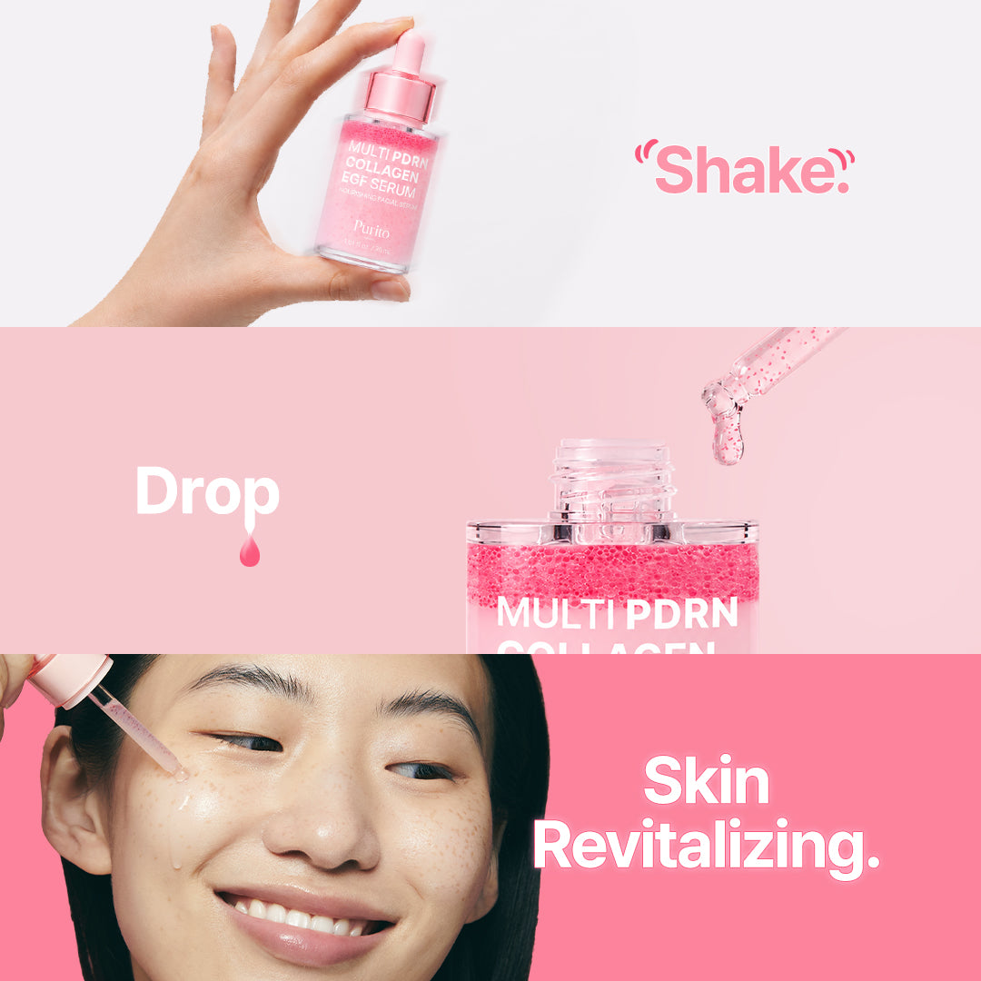 PURITO - Multi PDRN Collagen EGF Serum 30ml | Sérum Coreano Reafirmante con PDRN y EGF