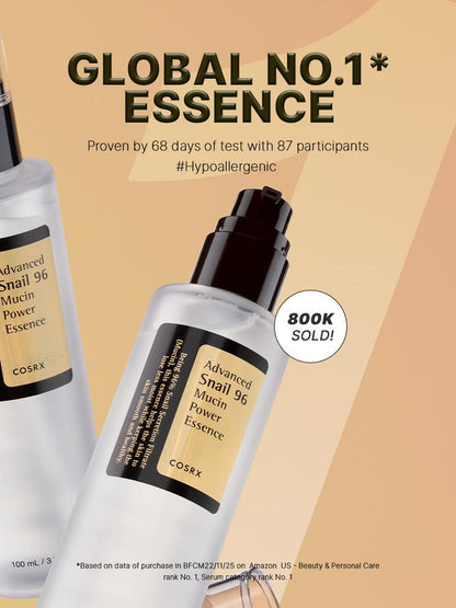 COSRX - Esencial Snail Mucin 96 (POWER ESSENCE)