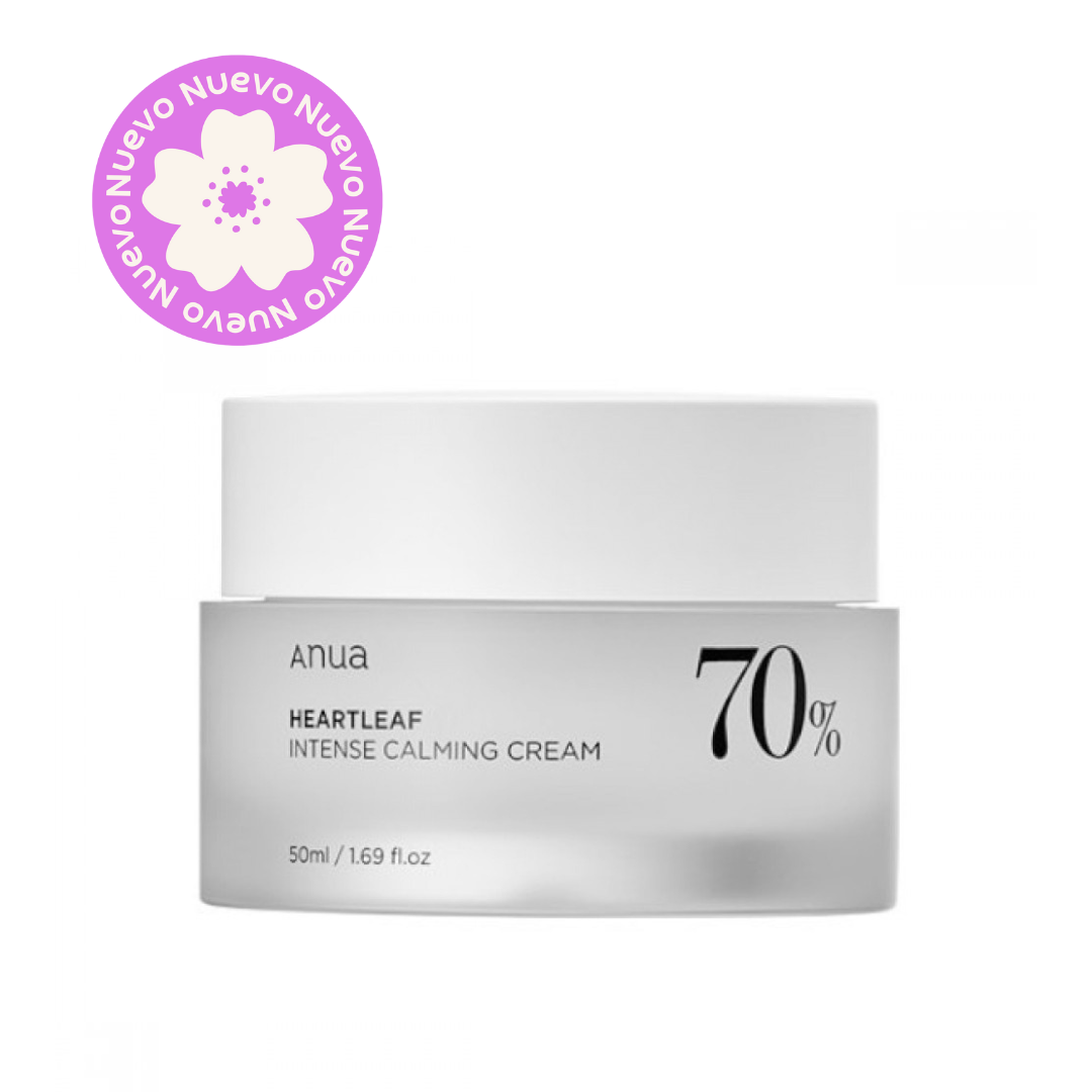 ANUA - Crema Hidratante Calmante Intensiva HEARTLEAF 70%  50ml