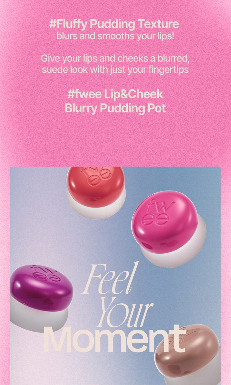 FWEE - Lip&Cheek Blurry Pudding Pot RD02 Mule 5g