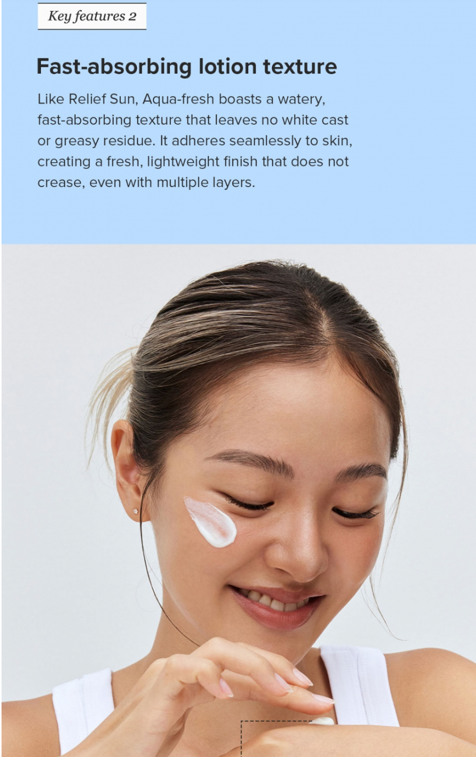 BEAUTY OF JOSEON - Relief Sun Aqua-fresh : Rice + B5,  50ml