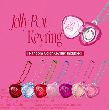 FWEE - Lip&Cheek Glowy Jelly Pot JR01 Squeezed 4g + LLAVERO