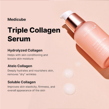MEDICUBE - TRIPLE COLLAGEN SERUM 4.0,  55ml