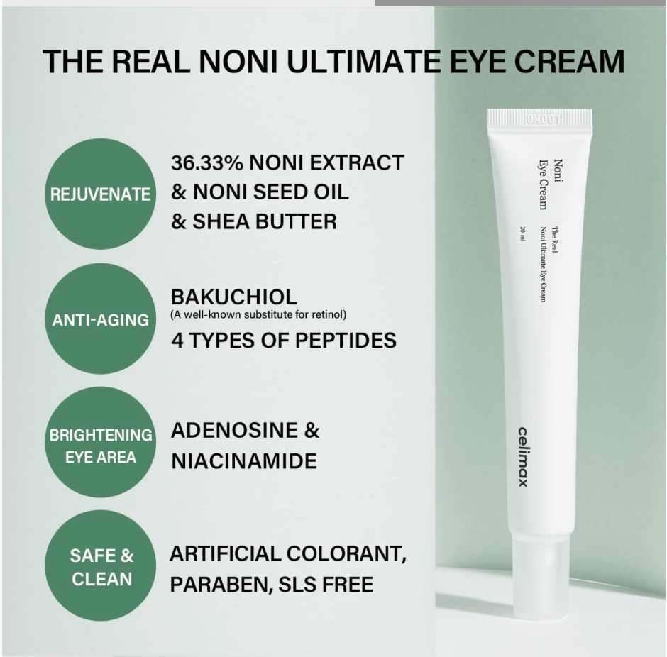 CELIMAX - The Real Noni Ultimate Eye Cream 20ml
