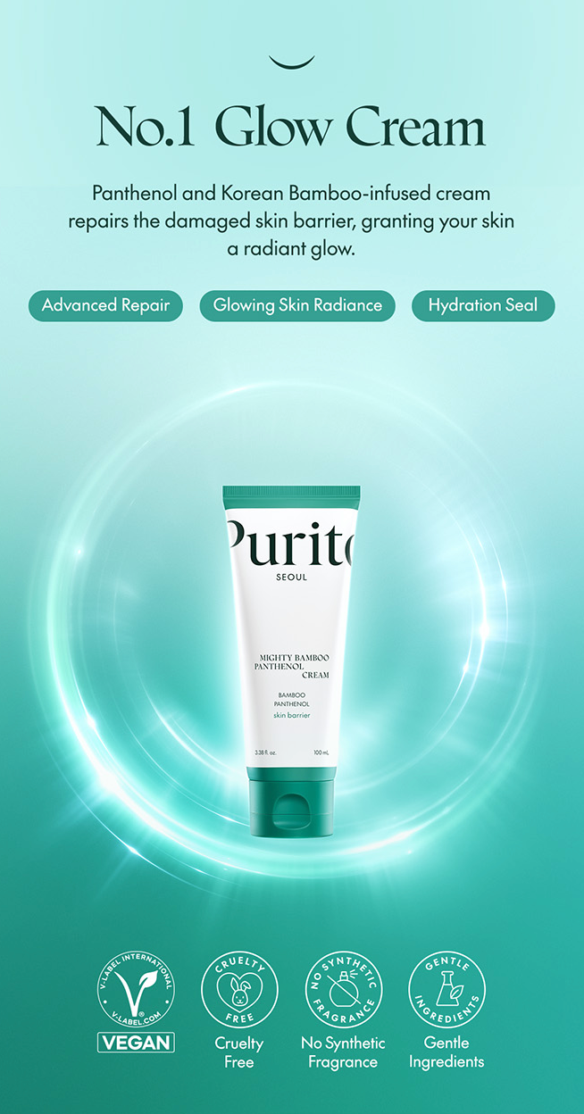 PURITO - Mighty Bamboo Panthenol Cream 100ml