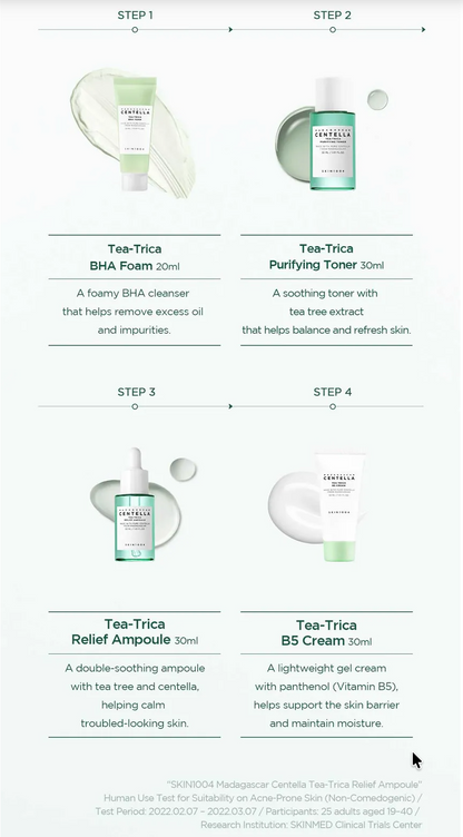 SKIN1004 - Madagascar Centella Tea-Trica Travel Kit