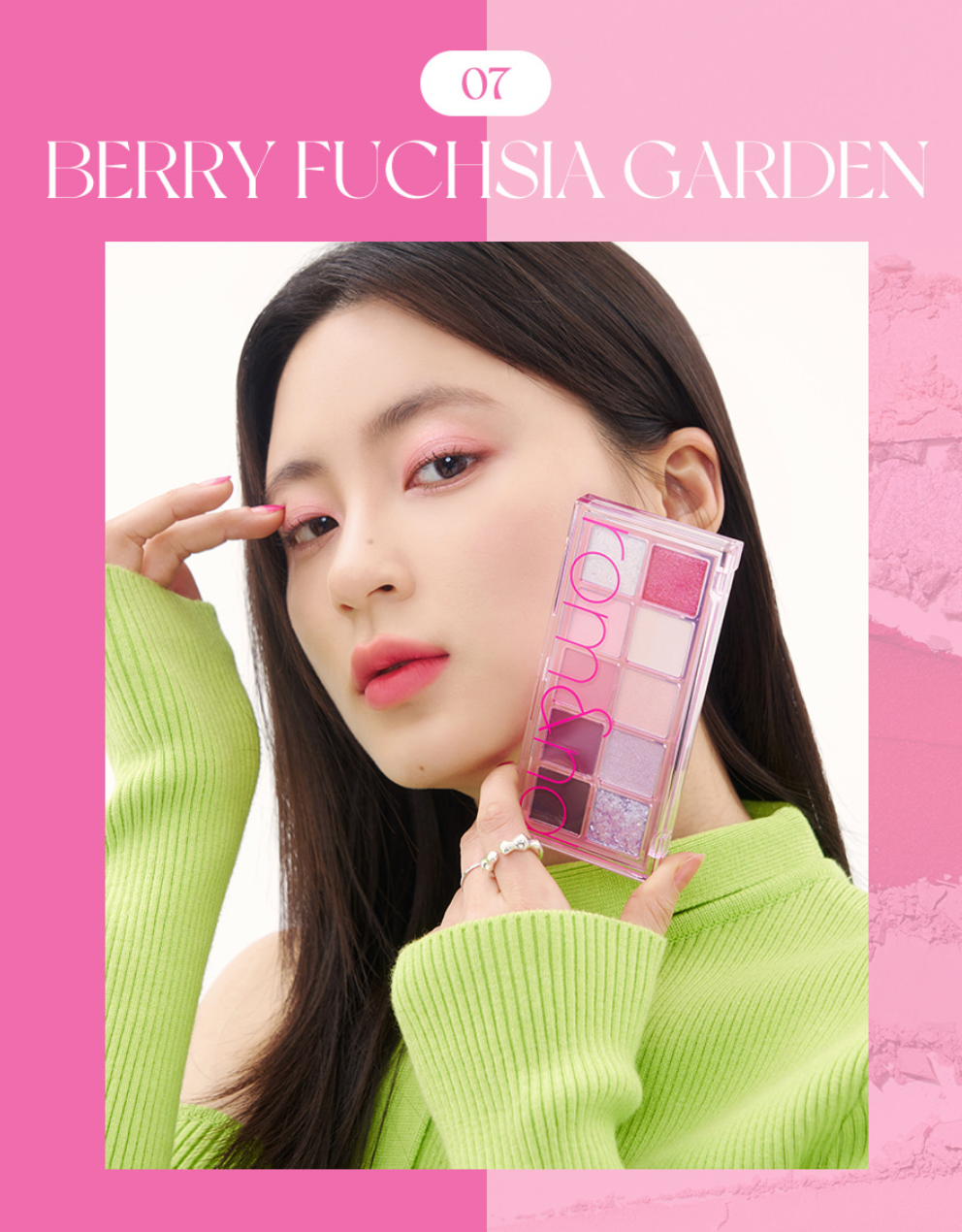 ROMAND - Better than Palette - 07 Berry Fuchsia Garden