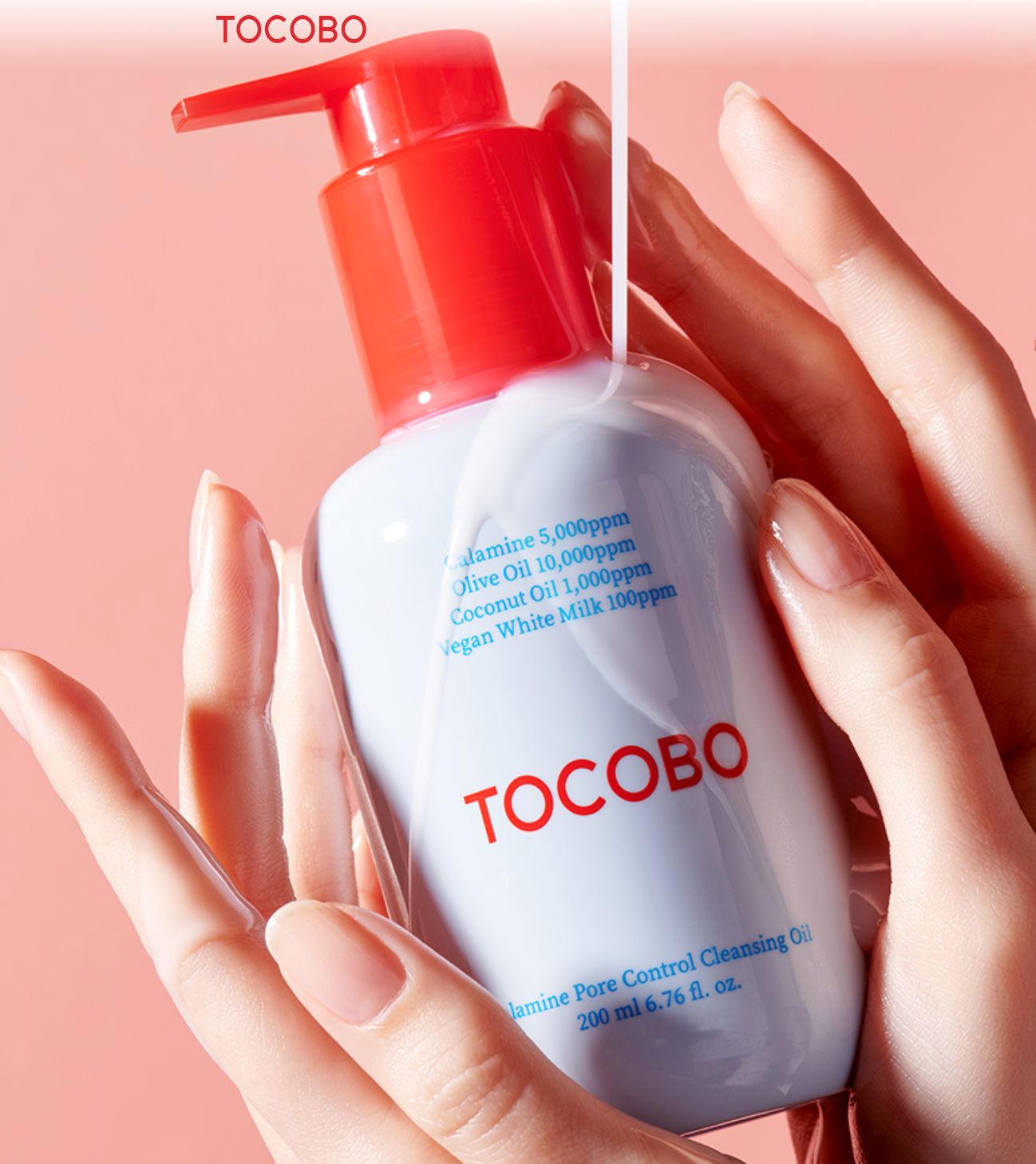 TOCOBO - Limpiador Base Aceite Calamine Pore Control, 200ml