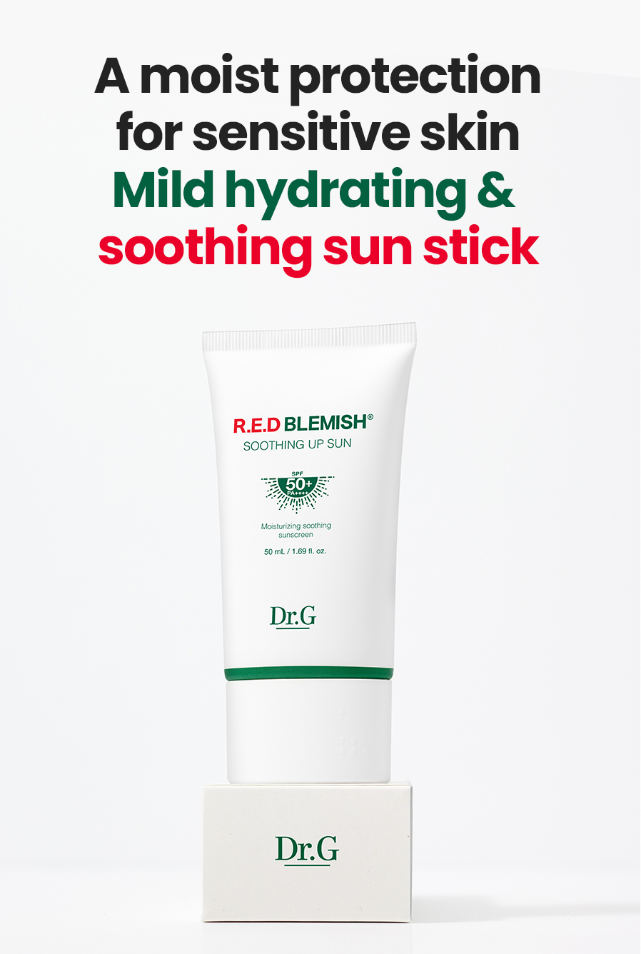 DOCTOR G - Protector Solar R.E.D BLEMISH® SOOTHING UP SUN, SPF 50+ PA++++, 50mL