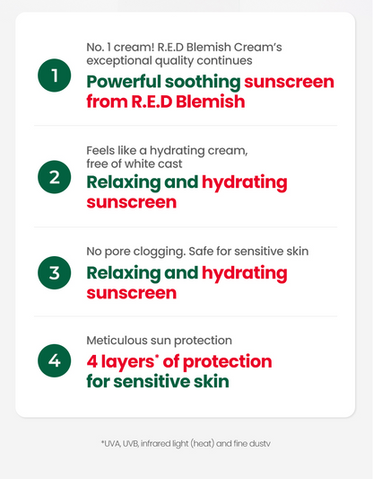 DOCTOR G - Protector Solar R.E.D BLEMISH® SOOTHING UP SUN, SPF 50+ PA++++, 50mL