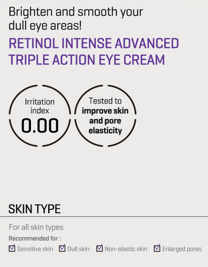 SOME BY MI - RETINOL INTENSE ADVANCED TRIPLE ACTION EYE CREAM 30ml