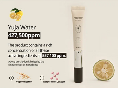 HEVEBLUE - Black Yuja Bean Lifting Auto Eye Cream 15ml