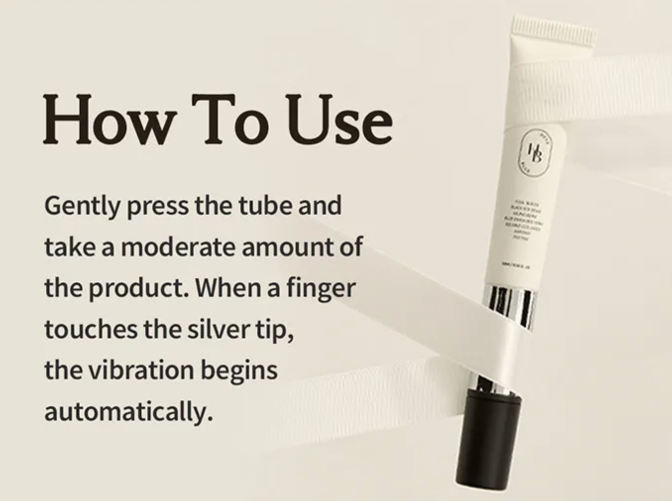 HEVEBLUE - Black Yuja Bean Lifting Auto Eye Cream 15ml