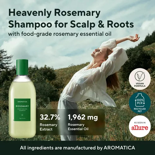 Aromatica - Rosemary Scalp Scaling shampoo 400ml