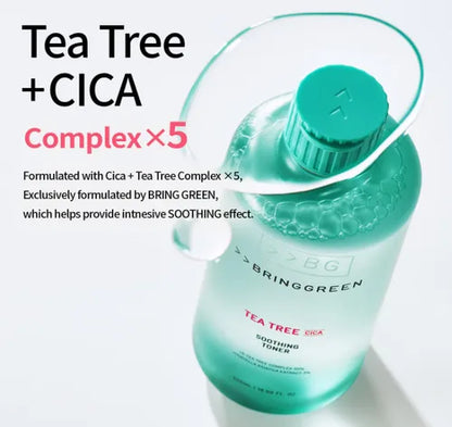 BRINGGREEN - Bring Green Tea Tree Cica Soothing Toner 250ml
