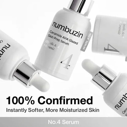 NUMBUZIN - No.4 Ceramide AHA Glazed Skin Prep Serum, 30ml