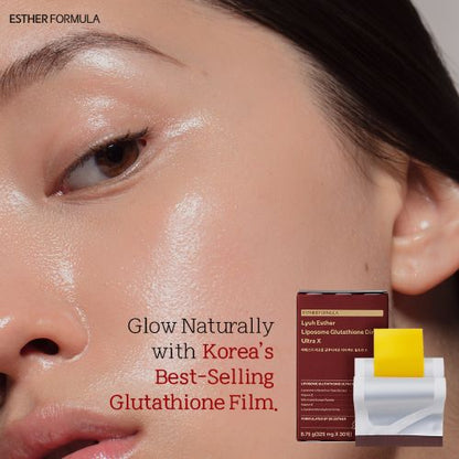 ESTHER FORMULA - Yeo Esther Liposome Glutathione Direct Ultra X | Glutatión Liposomal en Láminas | 30 Sheets