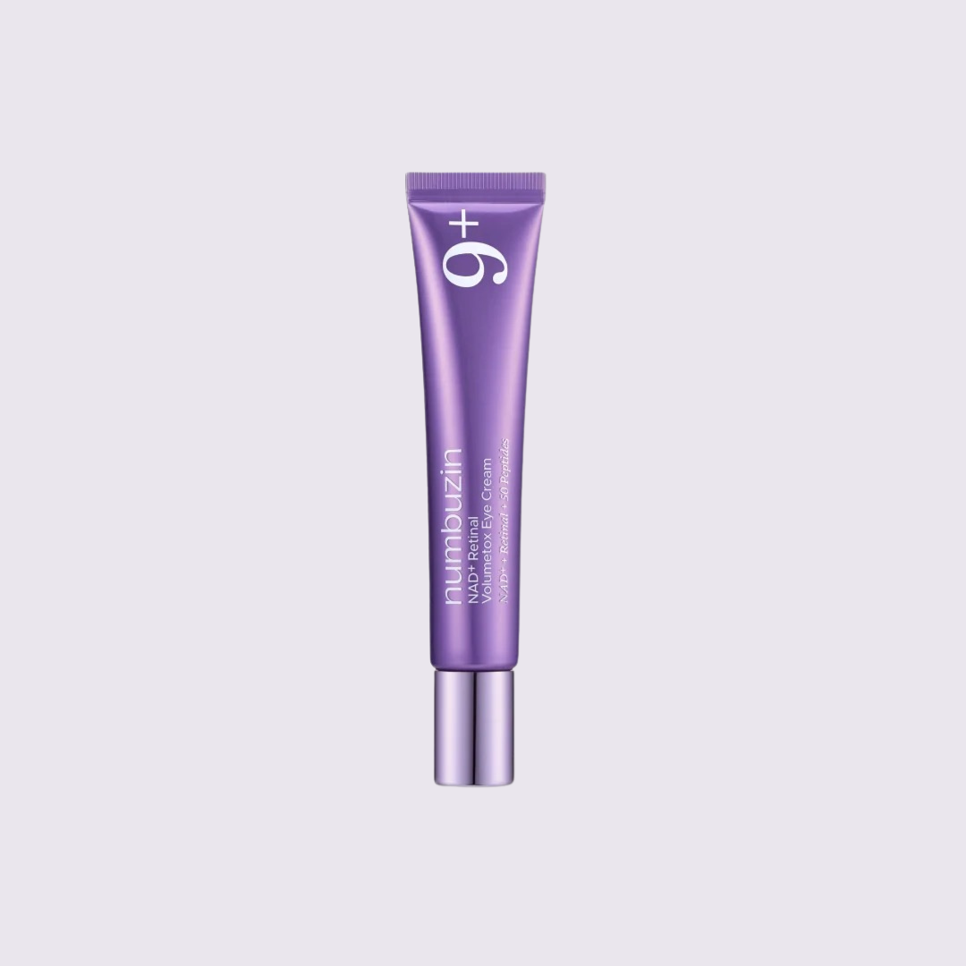NUMBUZIN - No.9 NAD+ Retinal Volumetox Eye Cream 20ml | Crema de Ojos Coreana Antiedad con Retinal y Péptidos