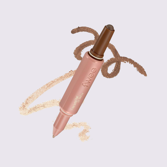 FWEE - LONG-LASTING DUAL COLORING STICK EYE SHADOW 02 SOFT BLINK (1.2g)