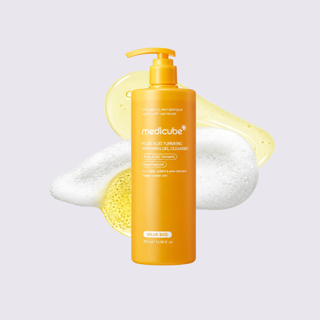 MEDICUBE - Kojic Acid Turmeric Purifying Gel Cleanser