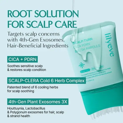 LILYEVE - SCALP:TURN CICA PDRN BRUSH Ampoule 100ml