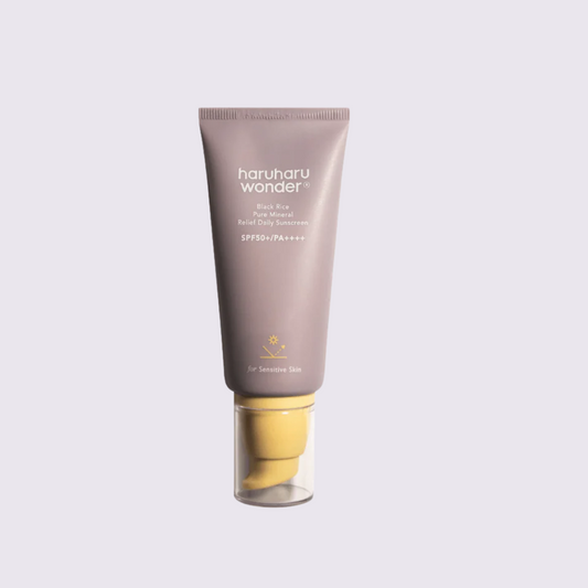 HARUHARU - Protector Solar Black Rice Pure Mineral, SPF50+ PA ++++ ,50ml