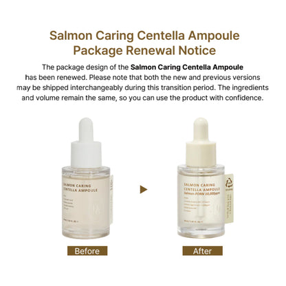 HEVEBLUE - Salmon Caring Centella Ampoule 30ml