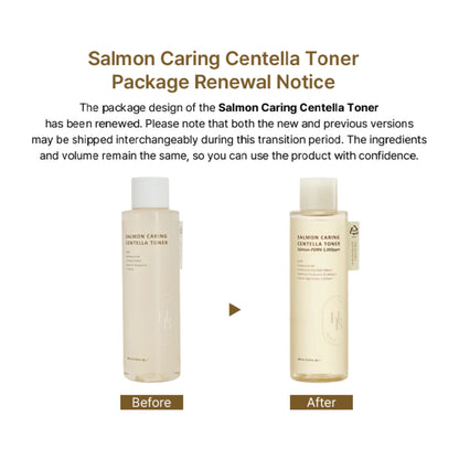 HEVEBLUE - Salmon Caring Centella Toner 200ml