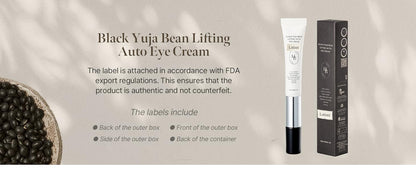 HEVEBLUE - Black Yuja Bean Lifting Auto Eye Cream 15ml