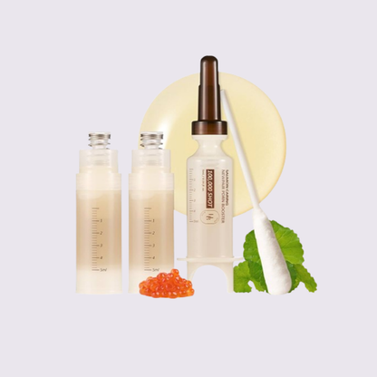 HEVEBLUE - Salmon Caring Centella New Pair PDRN Booster 100,000 Shot Essence