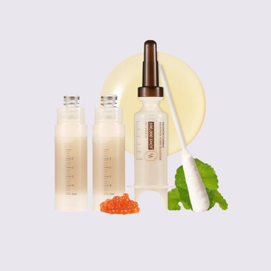 HEVEBLUE - Salmon Caring Centella New Pair PDRN Booster 100,000 Shot Essence