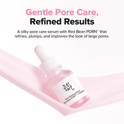 BEAUTY OF JOSEON - Pore Firming Serum Red Bean PDRN + Peptide 30ml | Sérum Coreano para Poros y Firmeza
