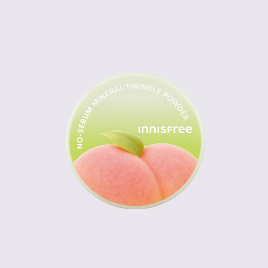 INNISFREE - No Sebum Mineral Twinkle Powder, Peach Blossom 5g
