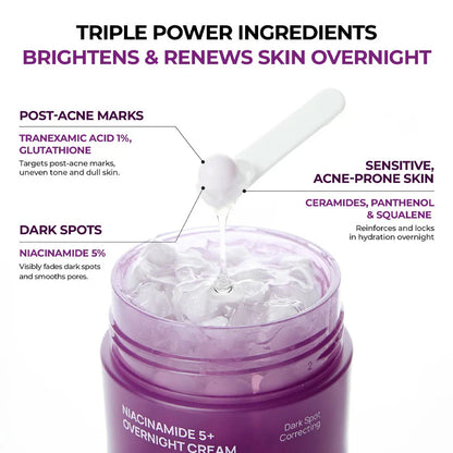 JUMISO - Niacinamide 5 + Overnight Cream 50ml