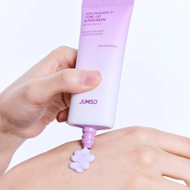 JUMISO - Niacinamide 3% Tone-Up Sunscreen SPF50+ PA++++ | Protector Solar Coreano Iluminador 40ml
