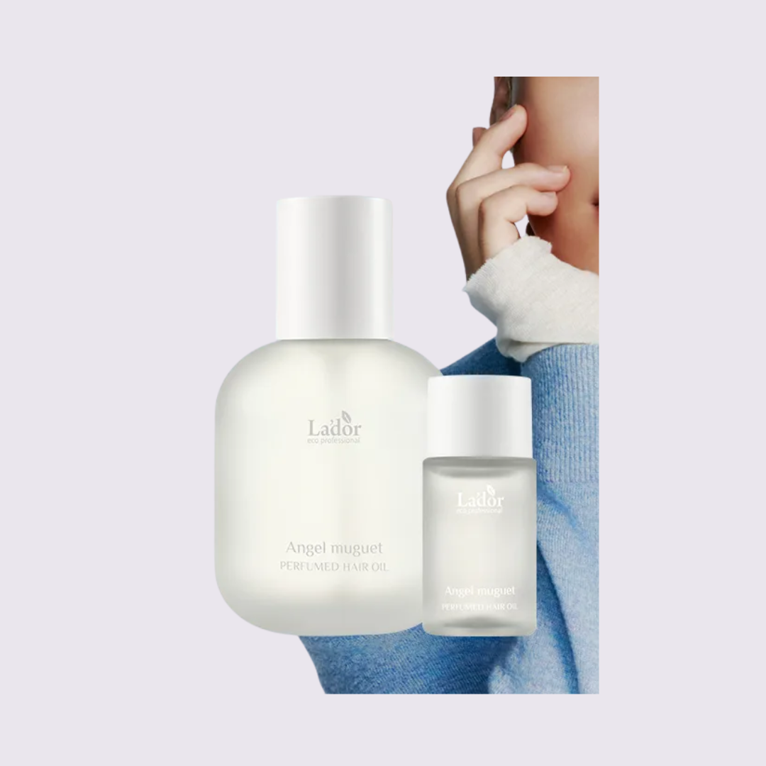 LADOR - Perfumed Hair Oil – Angel Muguet 80ml INCLUYE UN MINI GRATIS