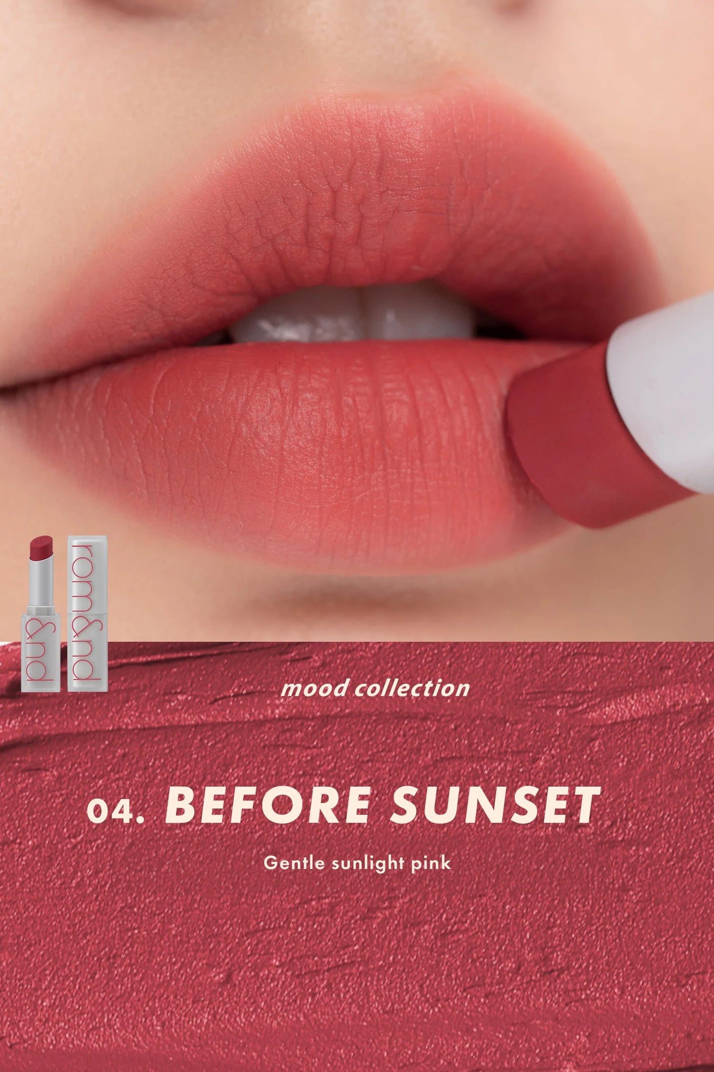 ROMAND - Zero Matte Lipstick 04 BEFORE SUNSET