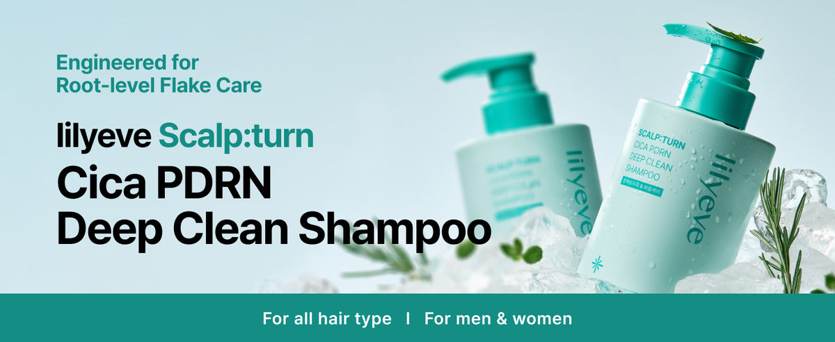 LILYEVE - SCALP:TURN CICA PDRN Deep Clean Shampoo 500ml